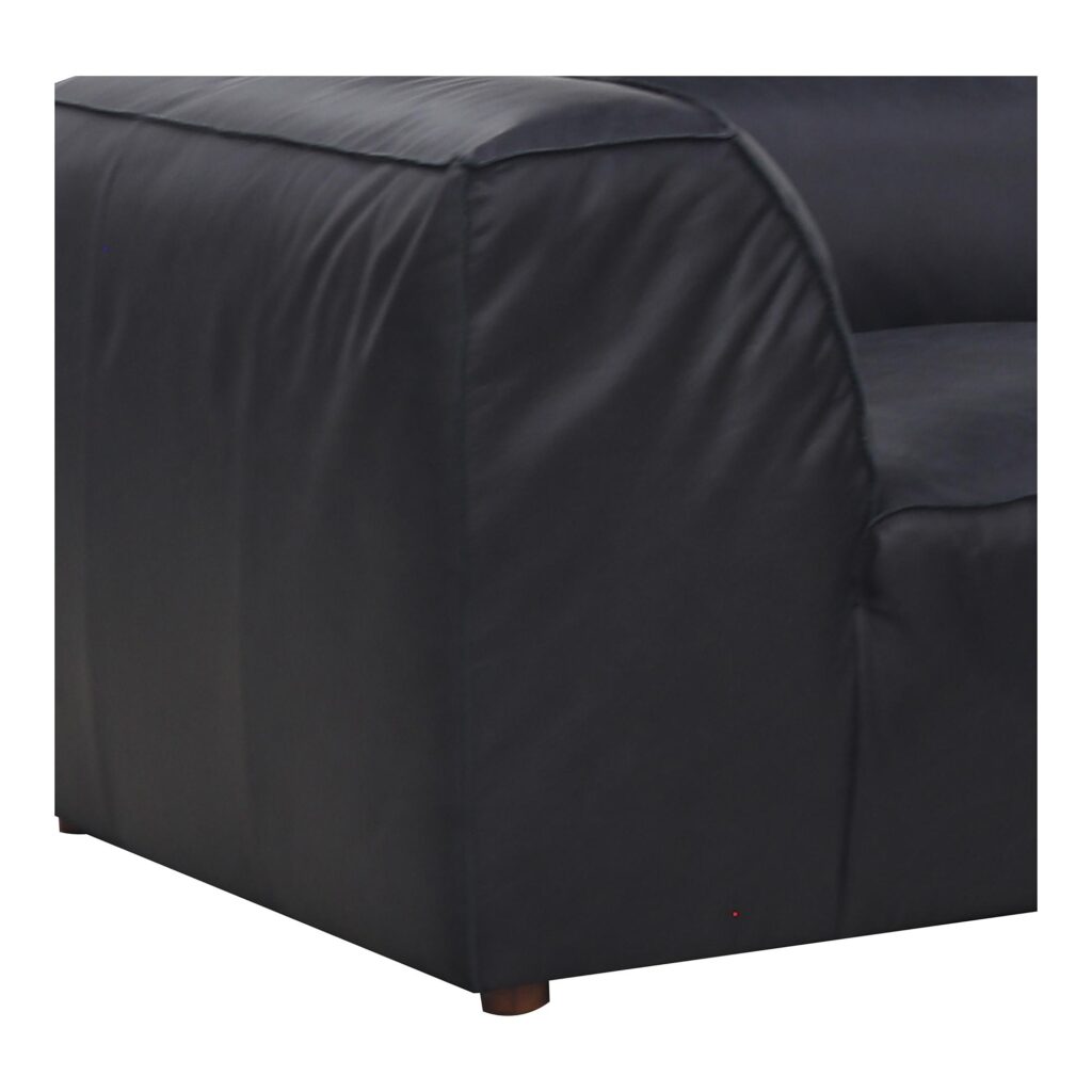 Form Nook Modular Sectional Vantage Black Leather - Image 5