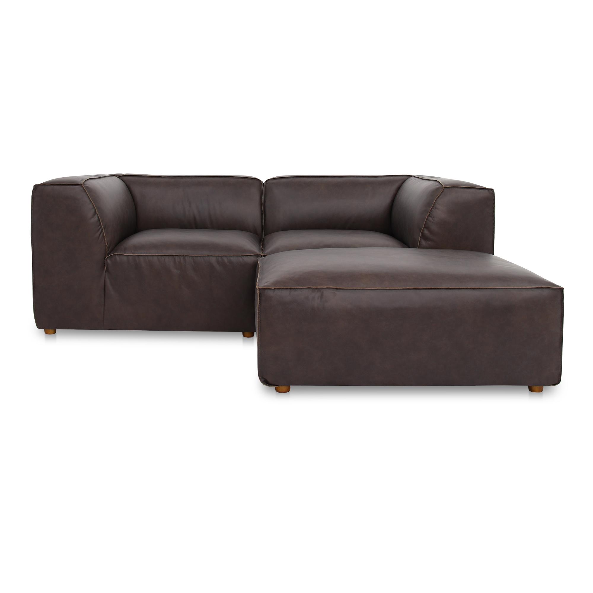 Form Nook Modular Sectional Espresso Brown