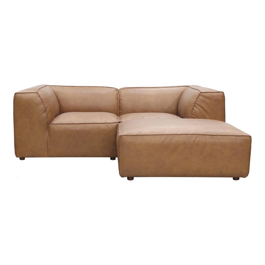 Form Nook Modular Sectional Sonoran Tan Leather