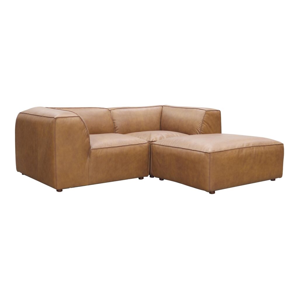 Form Nook Modular Sectional Sonoran Tan Leather - Image 2