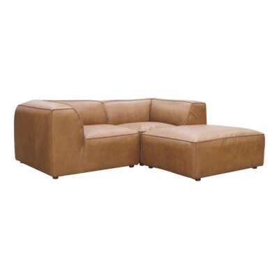 Form Nook Modular Sectional Sonoran Tan Leather XQ-1006-40 XQ 1006 40 01