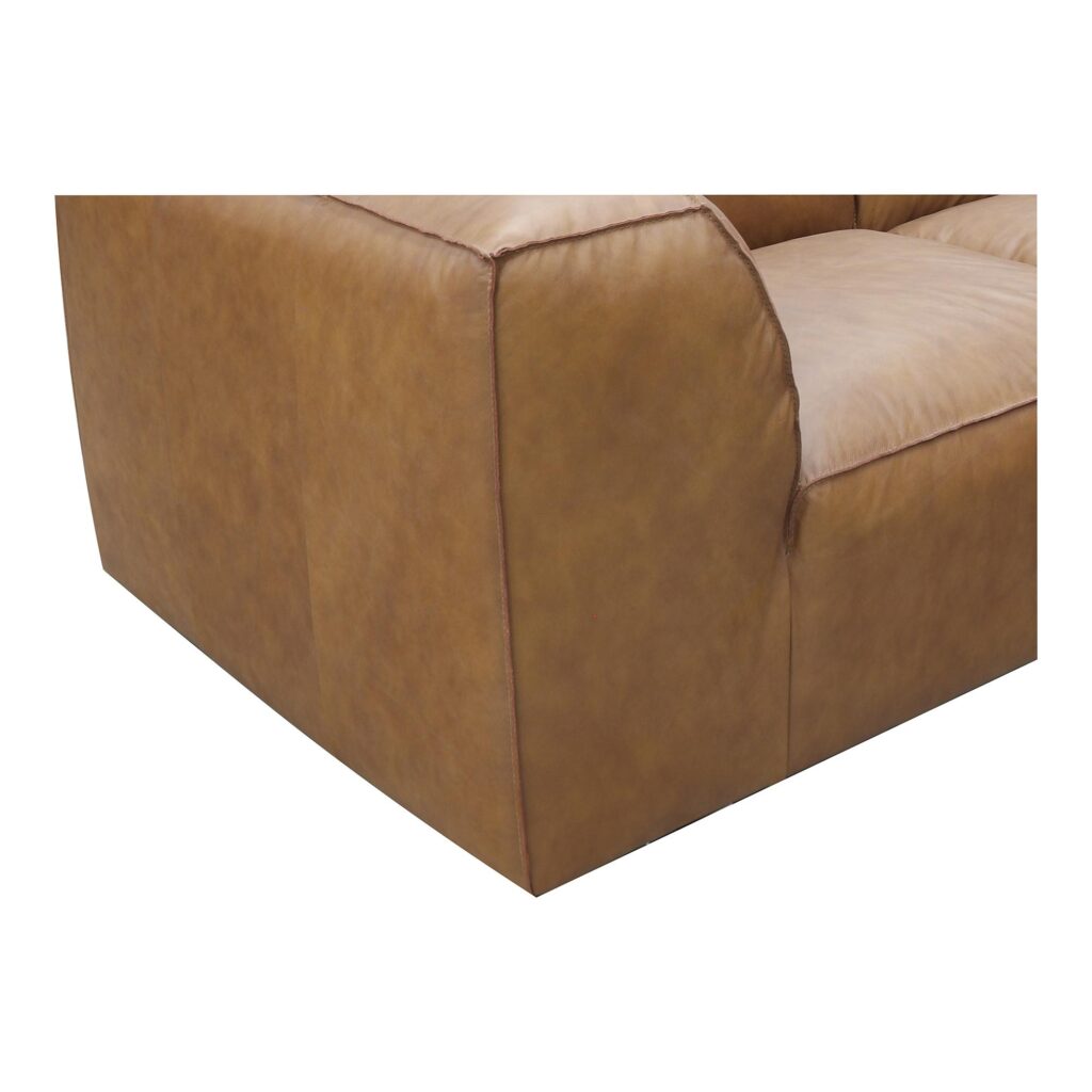 Form Nook Modular Sectional Sonoran Tan Leather - Image 5