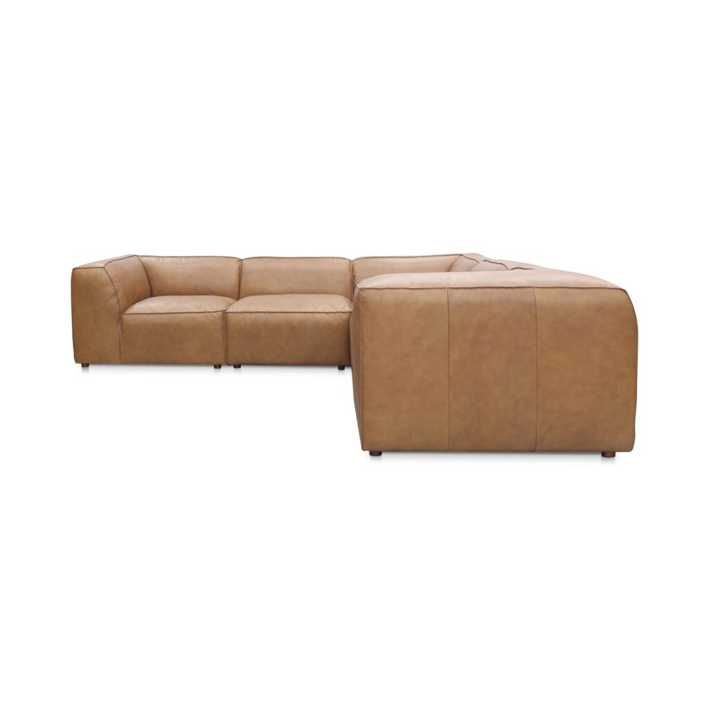 Form Classic L Modular Sectional Sonoran Tan Leather