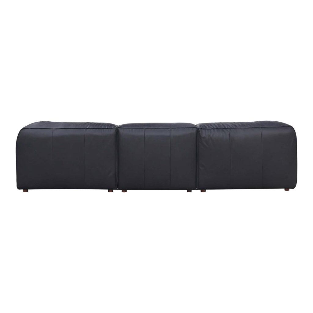 Form Dream Modular Sectional Vantage Black Leather - Image 3