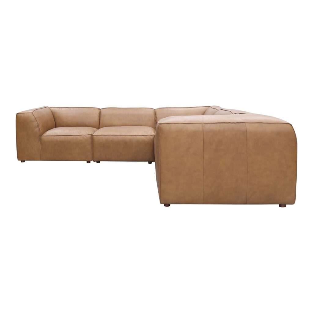 Form Dream Modular Sectional Sonoran Tan Leather