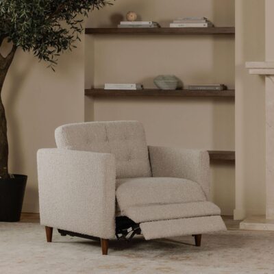 Bridgers Power Recliner Chair Warm Grey XQ-1010-29 XQ 1010 29 10