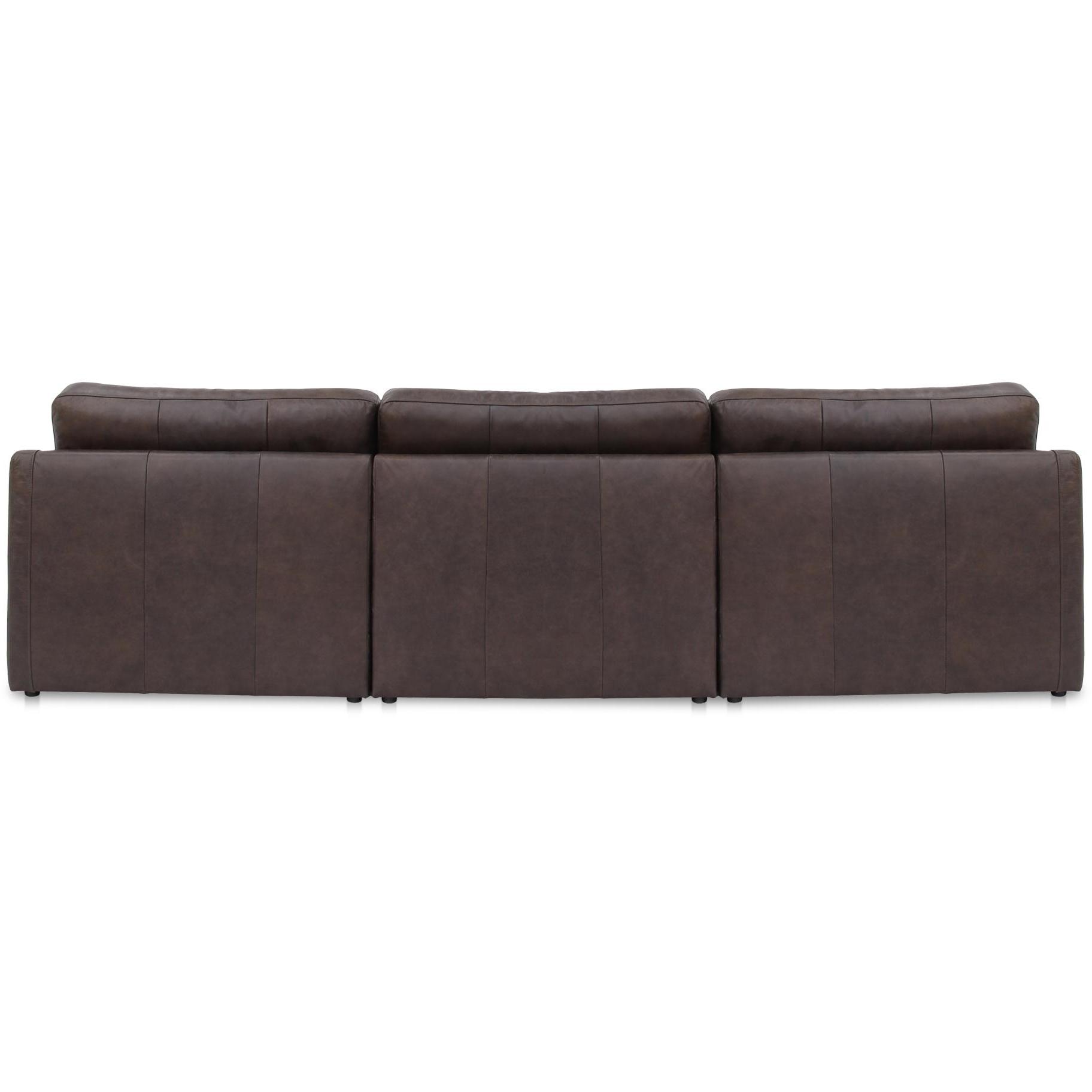 Thurlow Modular Sofa Espresso Brown Leather 4 Thurlow Modular Sofa Espresso Brown Leather - Image 4