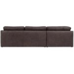 Thurlow Corner Modular Sectional Espresso Brown Leather XQ-1020-20 XQ 1020 20 Thurlow back shadsilo
