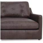 Thurlow Corner Modular Sectional Espresso Brown Leather XQ-1020-20 XQ 1020 20 Thurlow closeup01 shadsilo
