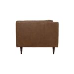 Woods Sofa Brown Leather 8 Woods Sofa Brown Leather XQ-1025-03 XQ 1025 03 Woods side left shadsilo