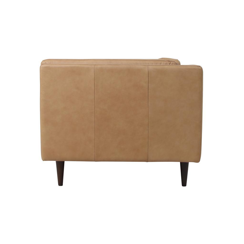 Woods Sofa Tan Leather 3 Woods Sofa Tan Leather - Image 3