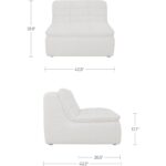 Lino Slipper Chair Textured Oat XQ-1026-34 XQ 1026 34 70