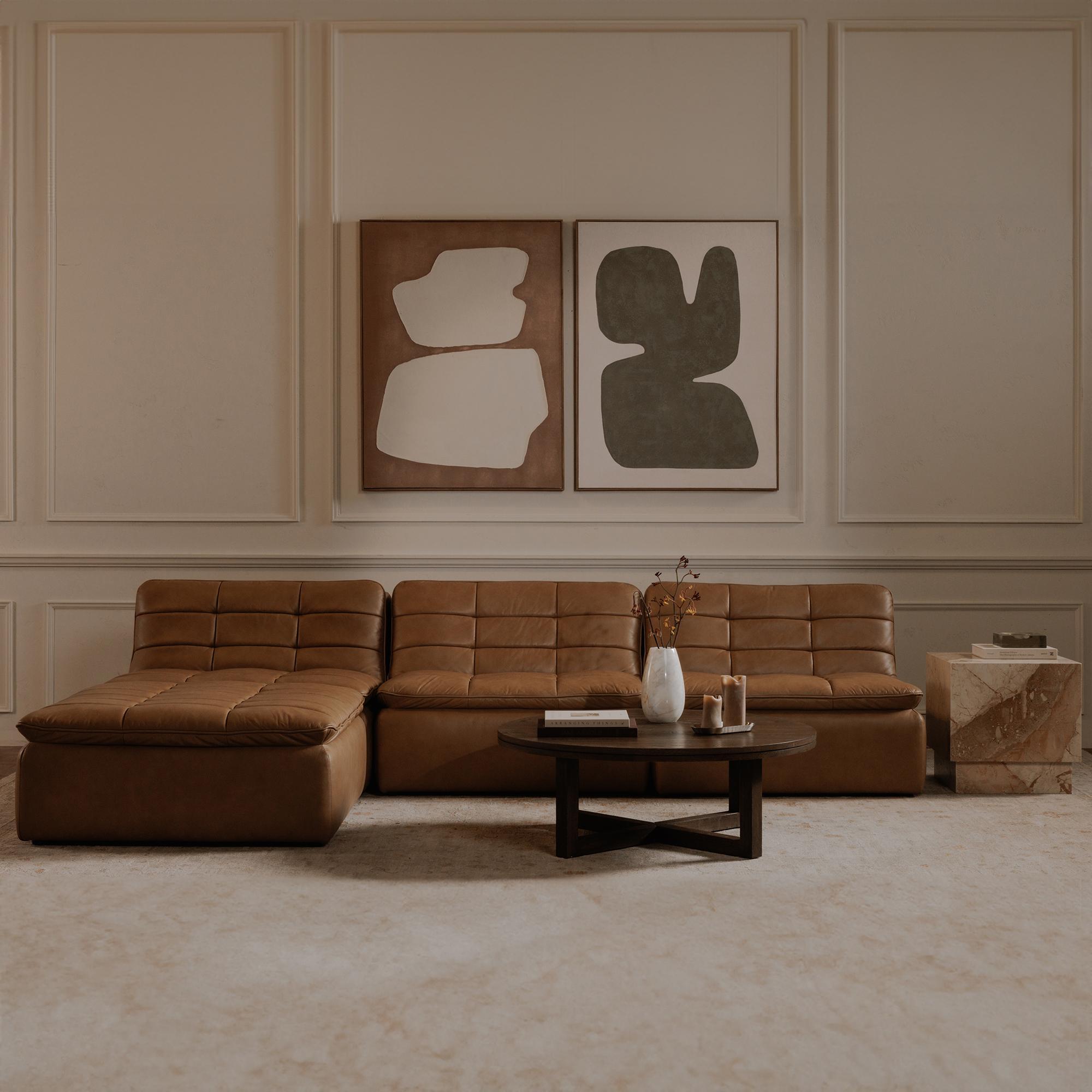 Lino Slipper Chair Tan Leather 9 Lino Slipper Chair Tan Leather - Image 9