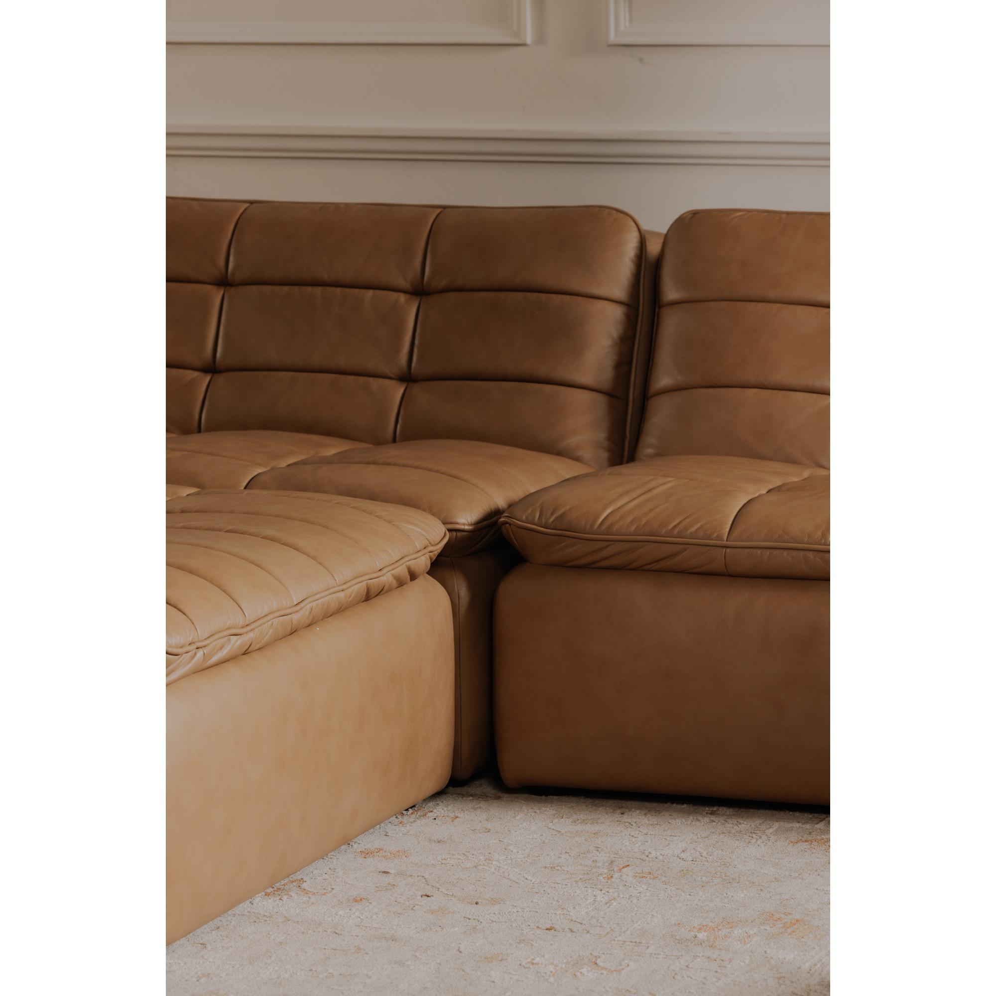Lino Slipper Chair Tan Leather 8 Lino Slipper Chair Tan Leather - Image 8