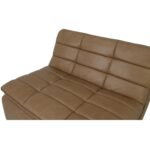 Lino Slipper Chair Tan Leather XQ-1026-40 XQ 1026 40 Lino closeup shadsilo