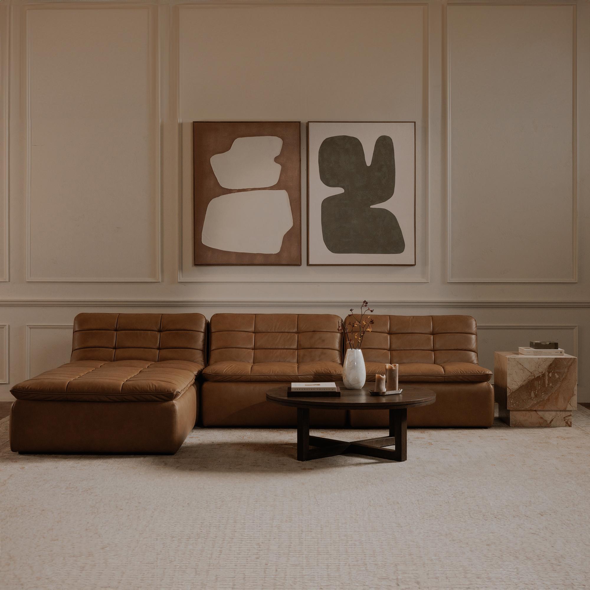 Lino Ottoman Tan Leather 8 Lino Ottoman Tan Leather - Image 8