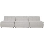 Lino Armless Modular Sofa Textured Oat XQ-1028-34 XQ 1028 34 Lino hero