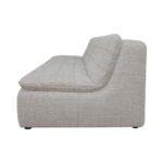 Lino Armless Modular Sofa Textured Oat XQ-1028-34 XQ 1028 34 Lino side left shadsilo