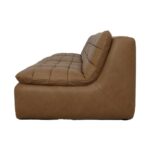 Lino Armless Modular Sofa Tan Leather XQ-1028-40 XQ 1028 40 Lino side left shadsilo