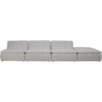 Lino Lounge Modular Sectional Textured Oat XQ-1029-34 XQ 1029 34 Lino hero