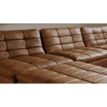 Lino Lounge Modular Sectional Tan Leather XQ-1029-40 XQ 1029 40 10