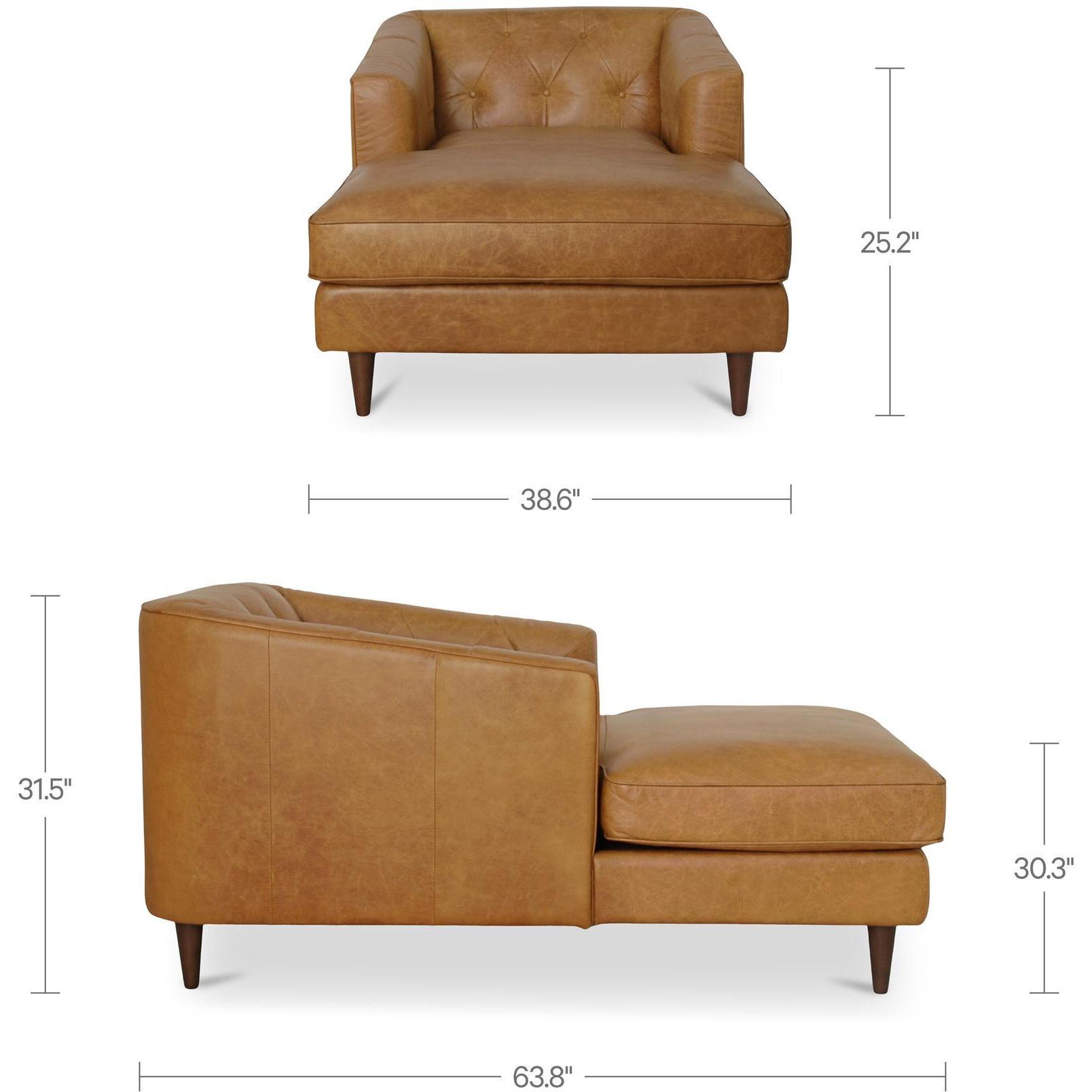 Dunmore Chaise Tan 3 Dunmore Chaise Tan - Image 3