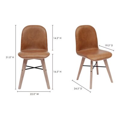 Napoli Dining Chair (Set of 2) YC-1006-40 YC 1006 40 70