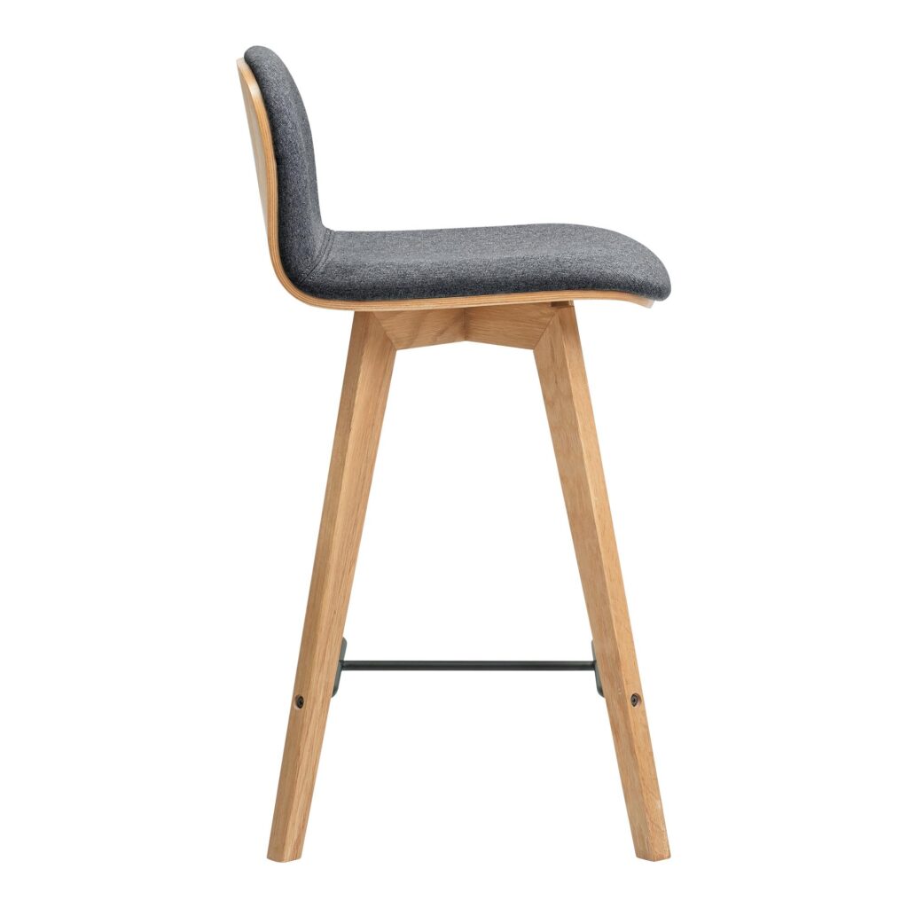 Napoli Counter Stool Grey - Image 3