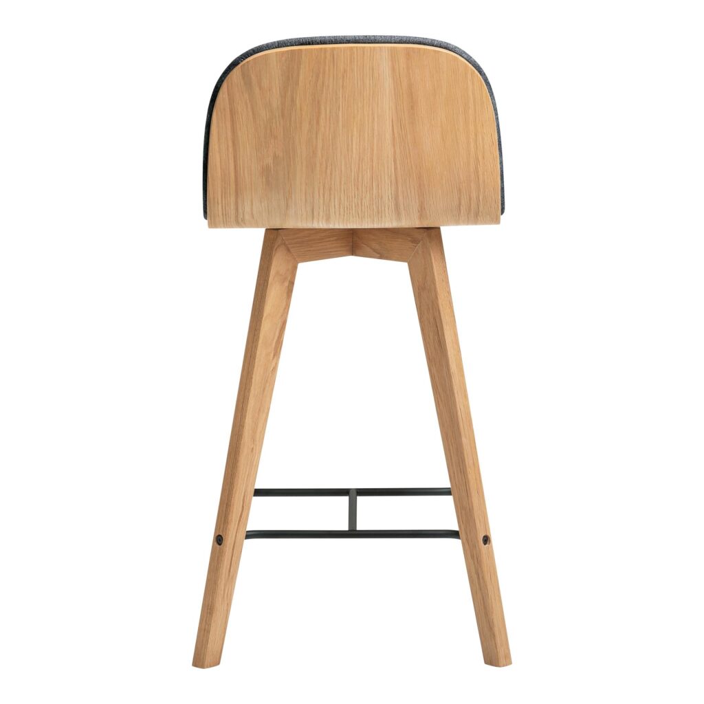 Napoli Counter Stool Grey - Image 4