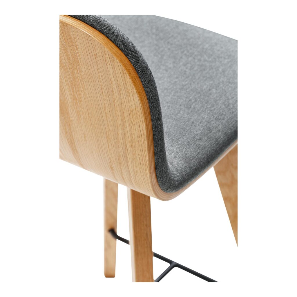 Napoli Counter Stool Grey - Image 5