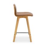 Napoli Leather Counter Stool Tan 13 Napoli Leather Counter Stool Tan YC-1020-40 YC 1020 40 02