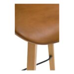 Napoli Leather Counter Stool Tan 16 Napoli Leather Counter Stool Tan YC-1020-40 YC 1020 40 05