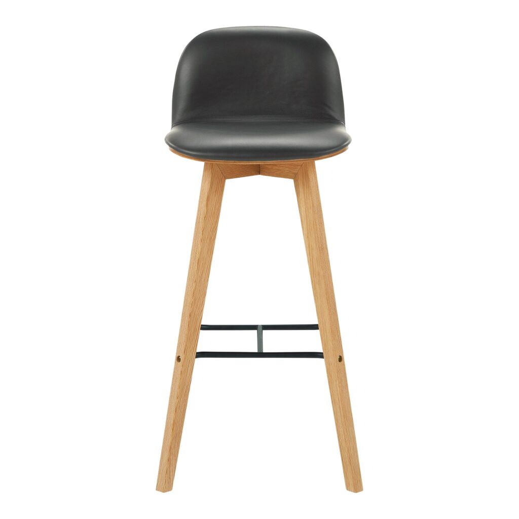 Napoli Leather Bar Stool