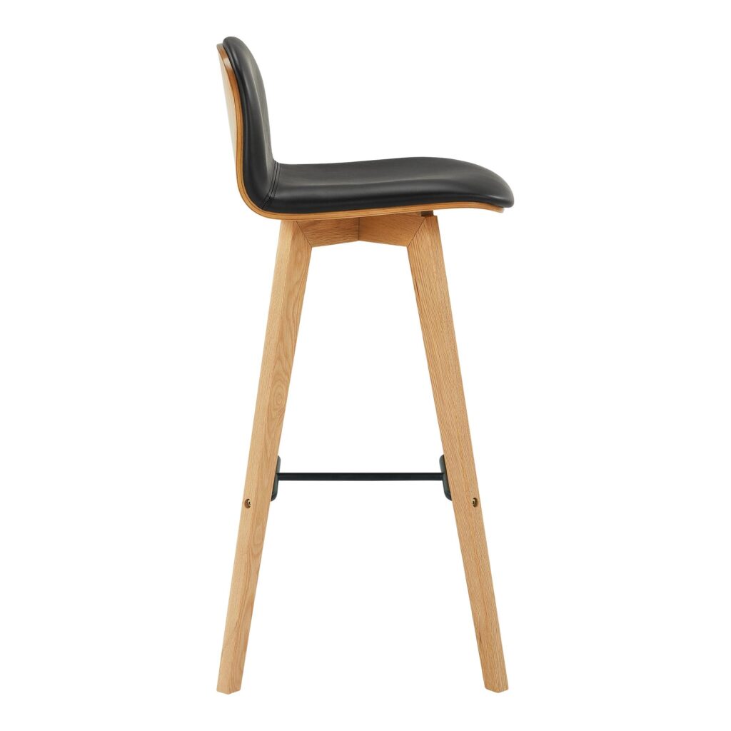 Napoli Leather Bar Stool - Image 3