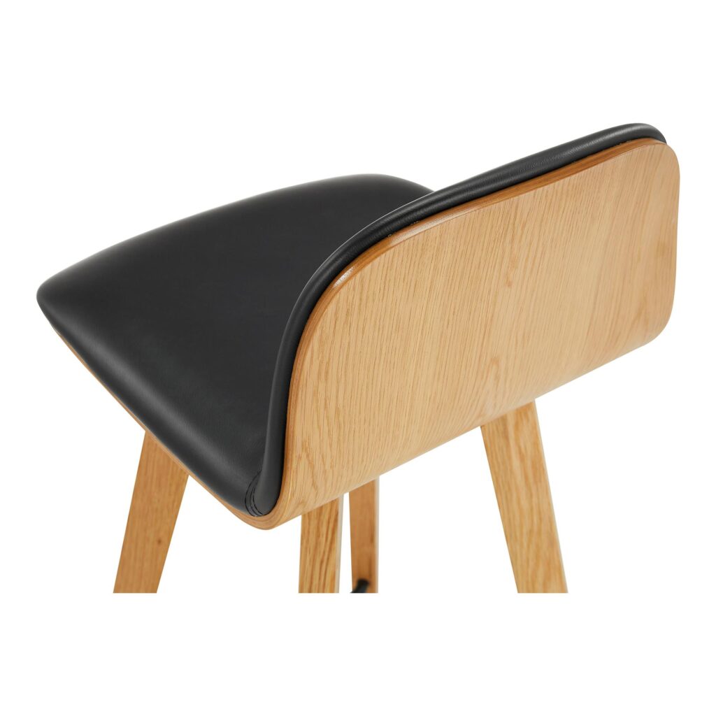 Napoli Leather Bar Stool - Image 5