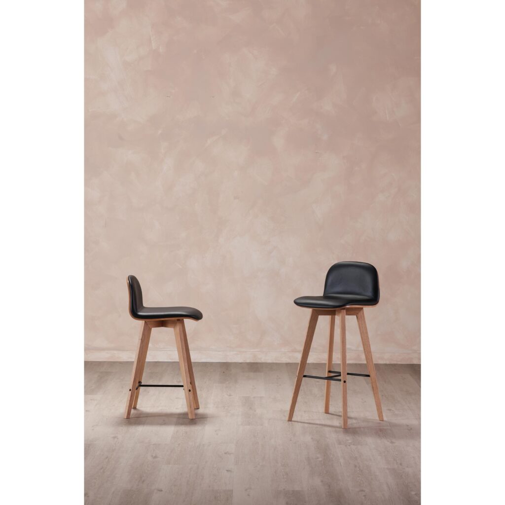 Napoli Leather Bar Stool - Image 12