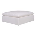 Clay Ottoman Livesmart Fabric White 13 Clay Ottoman Livesmart Fabric White YJ-1002-05 YJ 1002 05 01
