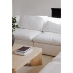 Clay Ottoman Livesmart Fabric White 20 Clay Ottoman Livesmart Fabric White YJ-1002-05 YJ 1002 05 31