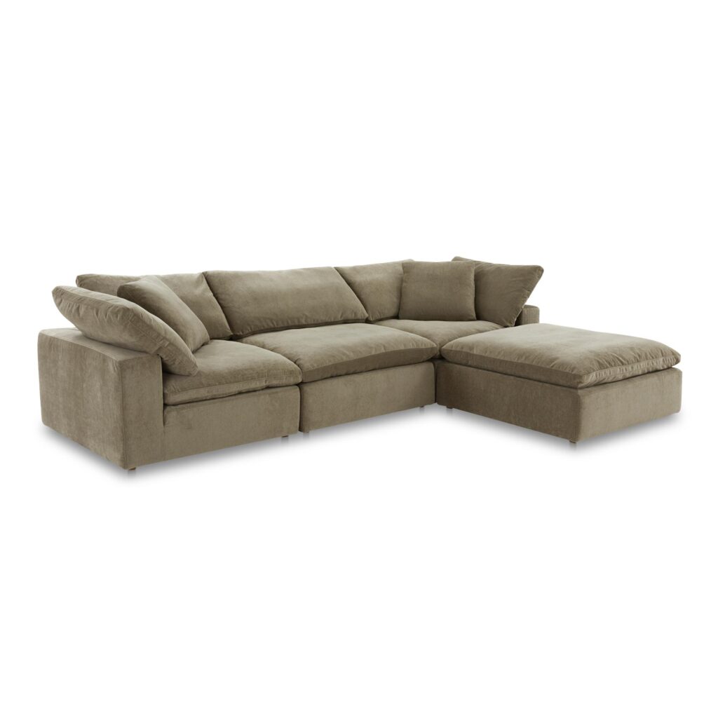 Clay Lounge Modular Sectional Performance Fabric - Image 2