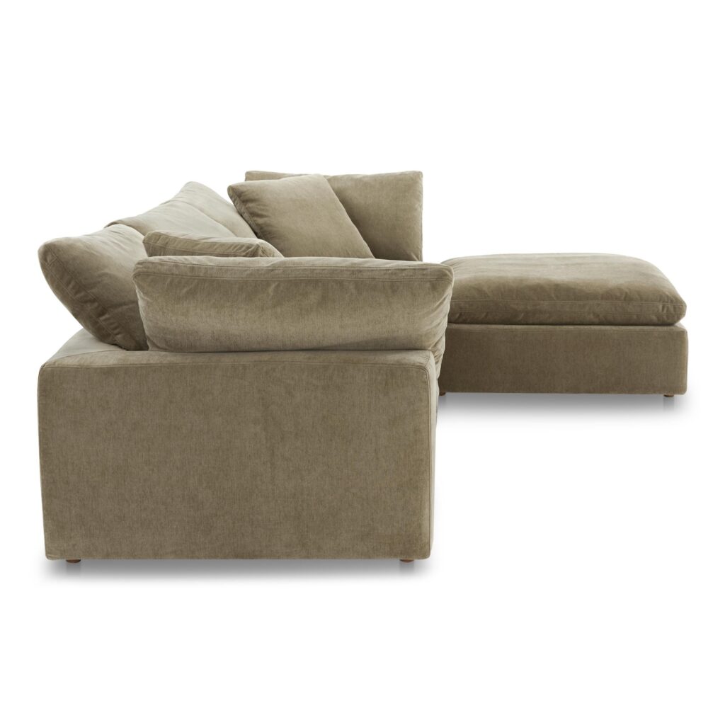 Clay Lounge Modular Sectional Performance Fabric - Image 3