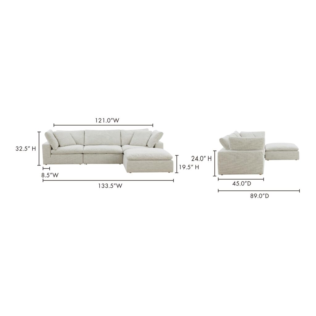 Clay Lounge Modular Sectional - Image 7