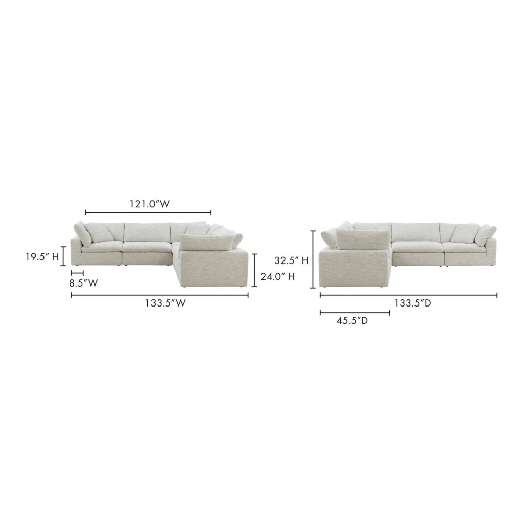 Clay Classic L Modular Sectional - Image 7