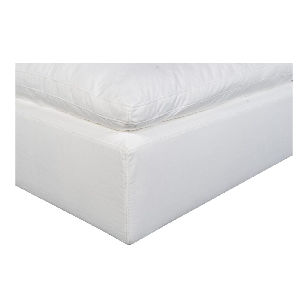 Terra Condo Ottoman Livesmart Fabric Cream - Image 3