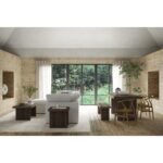 Terra Condo Ottoman Livesmart Fabric Cream 20 Terra Condo Ottoman Livesmart Fabric Cream YJ-1014-05 YJ 1014 05 52