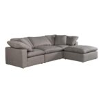 Terra Condo Lounge Modular Sectional Livesmart Fabric Light Grey 9 Terra Condo Lounge Modular Sectional Livesmart Fabric Light Grey YJ-1015-29 YJ 1015 29 02