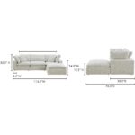 Terra Condo Lounge Modular Sectional YJ-1015-49 YJ 1015 49 70