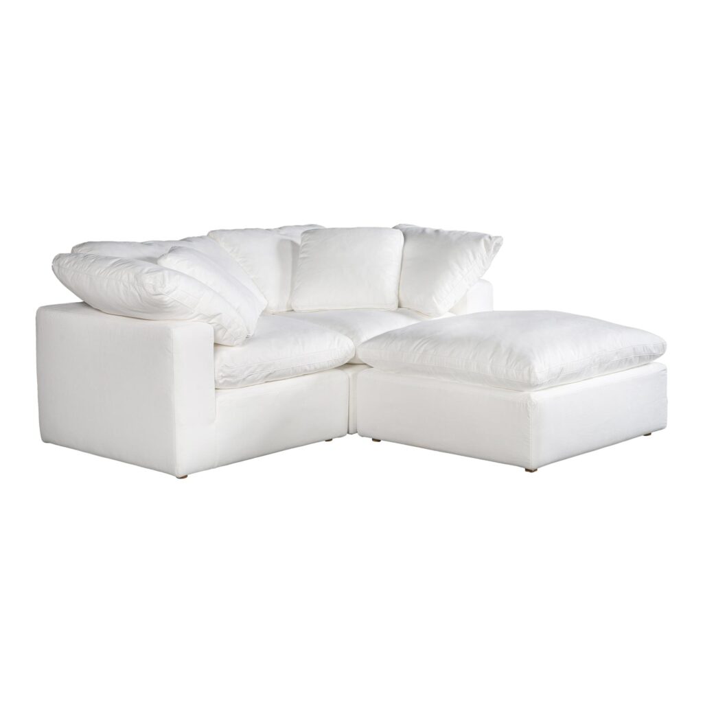 Terra Condo Nook Modular Sectional Livesmart Fabric Cream - Image 2