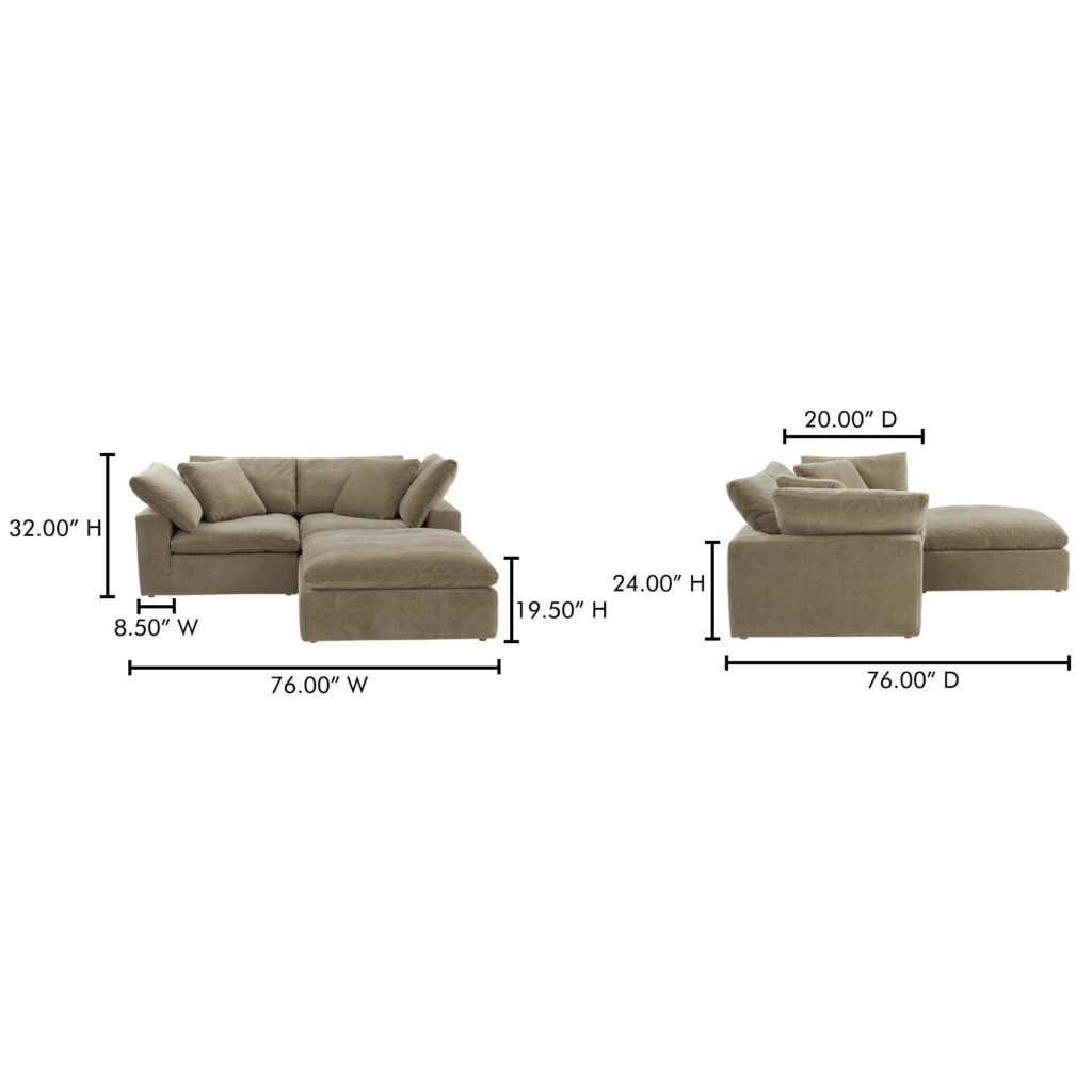 Terra Nook Modular Sectional Performance Fabric - Image 7