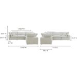 Terra Condo Classic L Modular Sectional YJ-1017-49 YJ 1017 49 70
