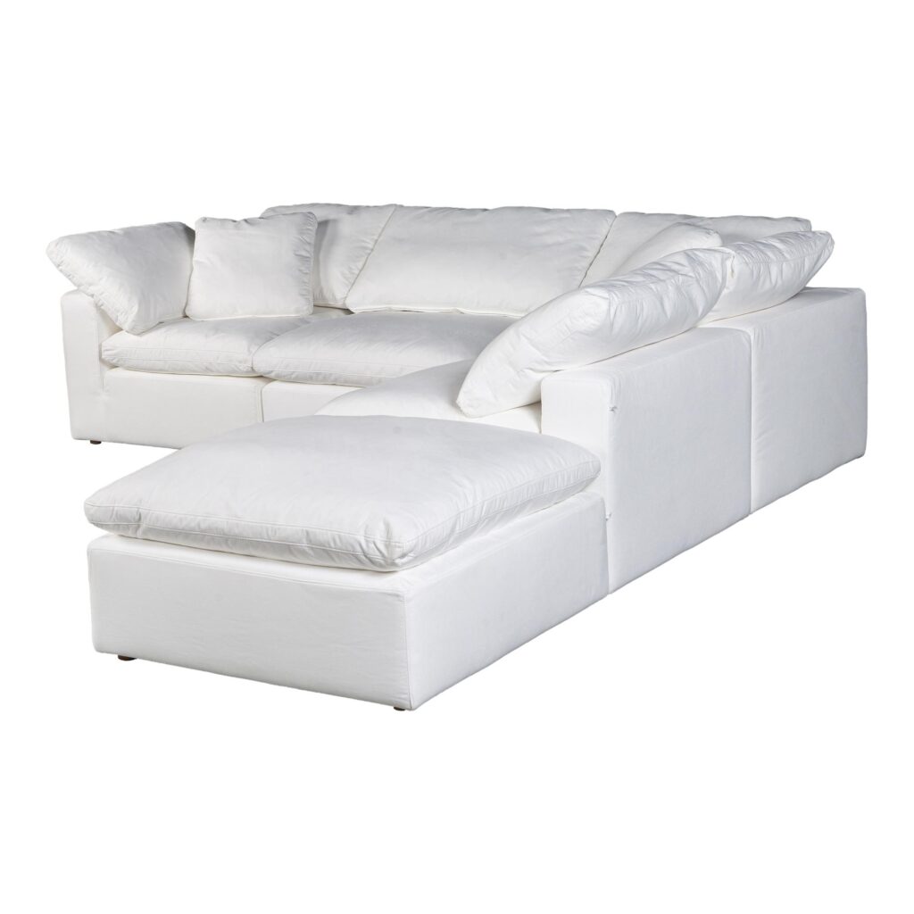 Terra Condo Dream Modular Sectional Livesmart Fabric Cream - Image 2